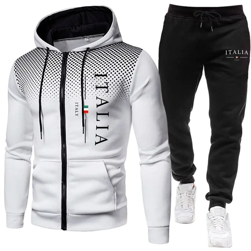 Thumbnail: Fall/Winter Popular Men's Sport Outfits  Urban Casual Sporty Jogging Sets  Men's