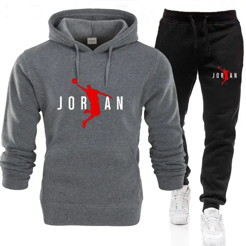 Thumbnail: Fashionable men's sportswear set 2025 Spring and Autumn New outdoor men's casual