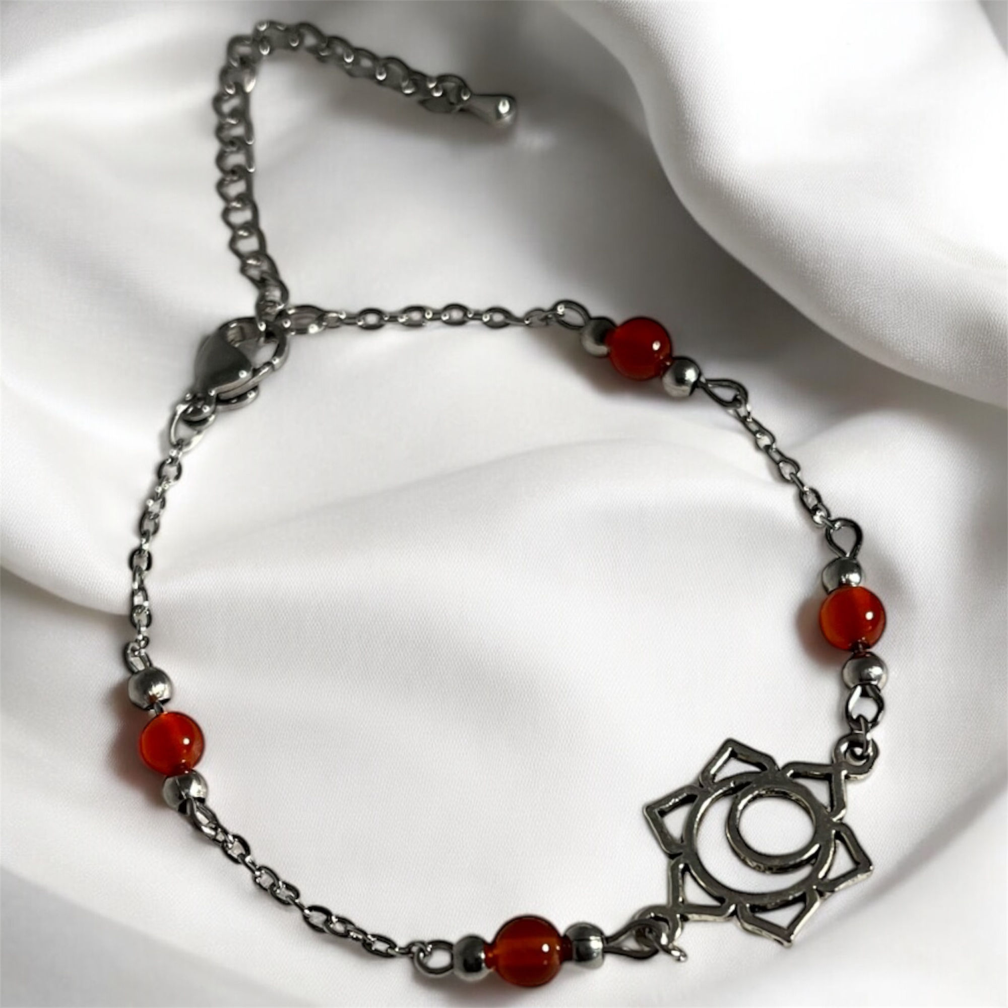 BRACELET SACRÉ CHAKRA CORNALINE  