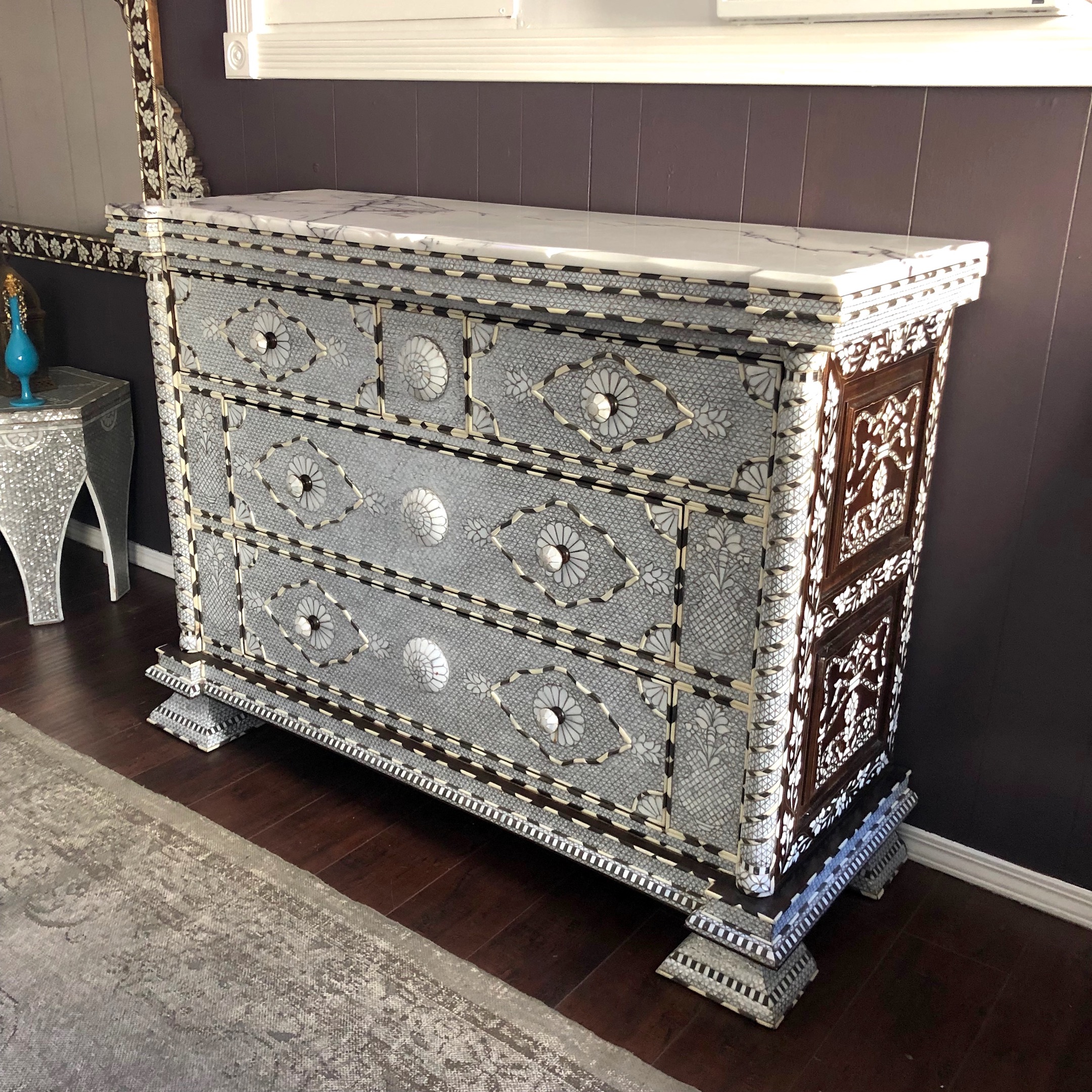 Alkhayat Furniture Syrian Chest Moroccan Chest