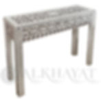 Modern Syrian Mother-of-Pearl Inlaid Console Table