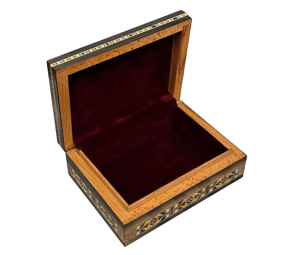 الصورة المصغرة: #B07 Syrian Mosaic inlay box