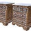 Thumbnail: Syrian mother of pearl inlaid nightstands #2628