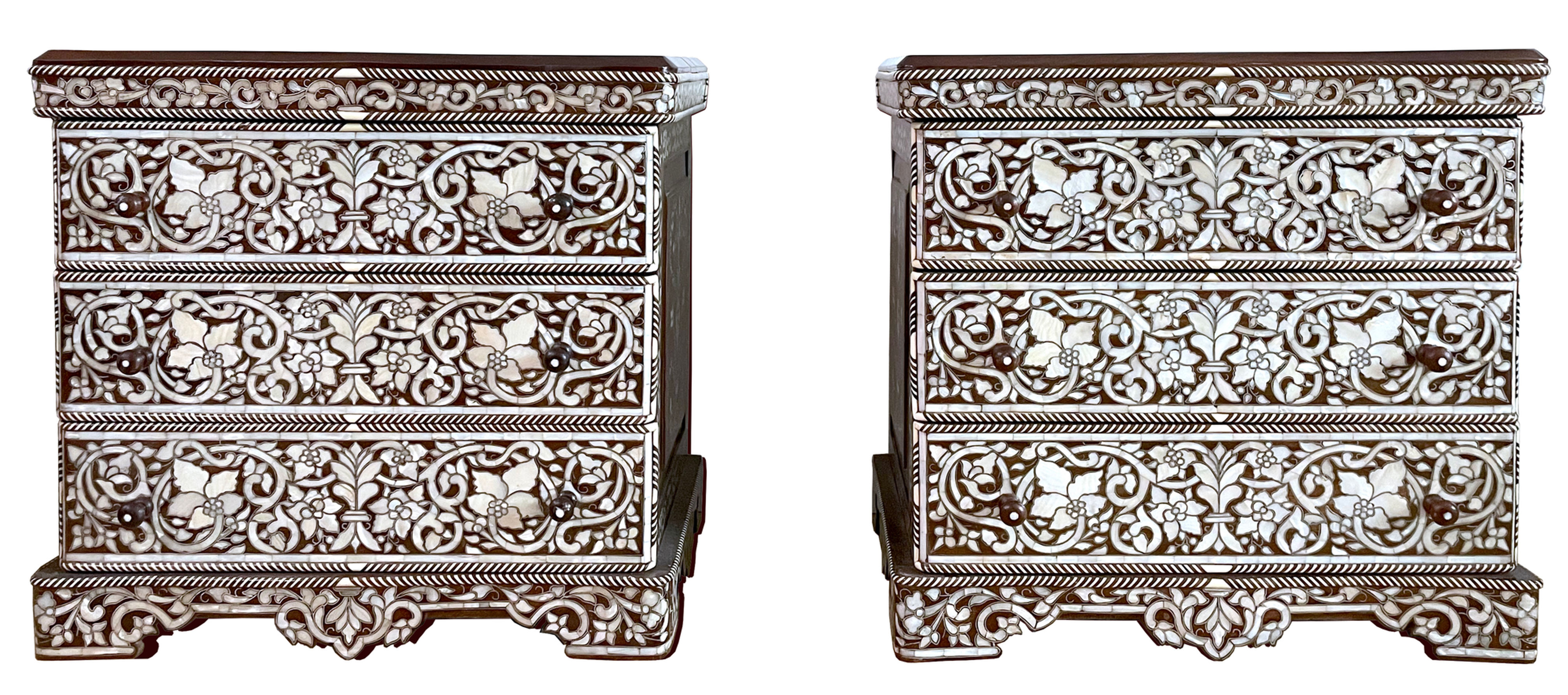 nightstands front view