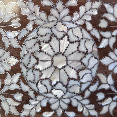 Luxury Syrian mother of pearl inlay furniture