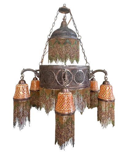 八角形 Fairyland Lustreドラゴン アンティーク 八角形 Fairyland