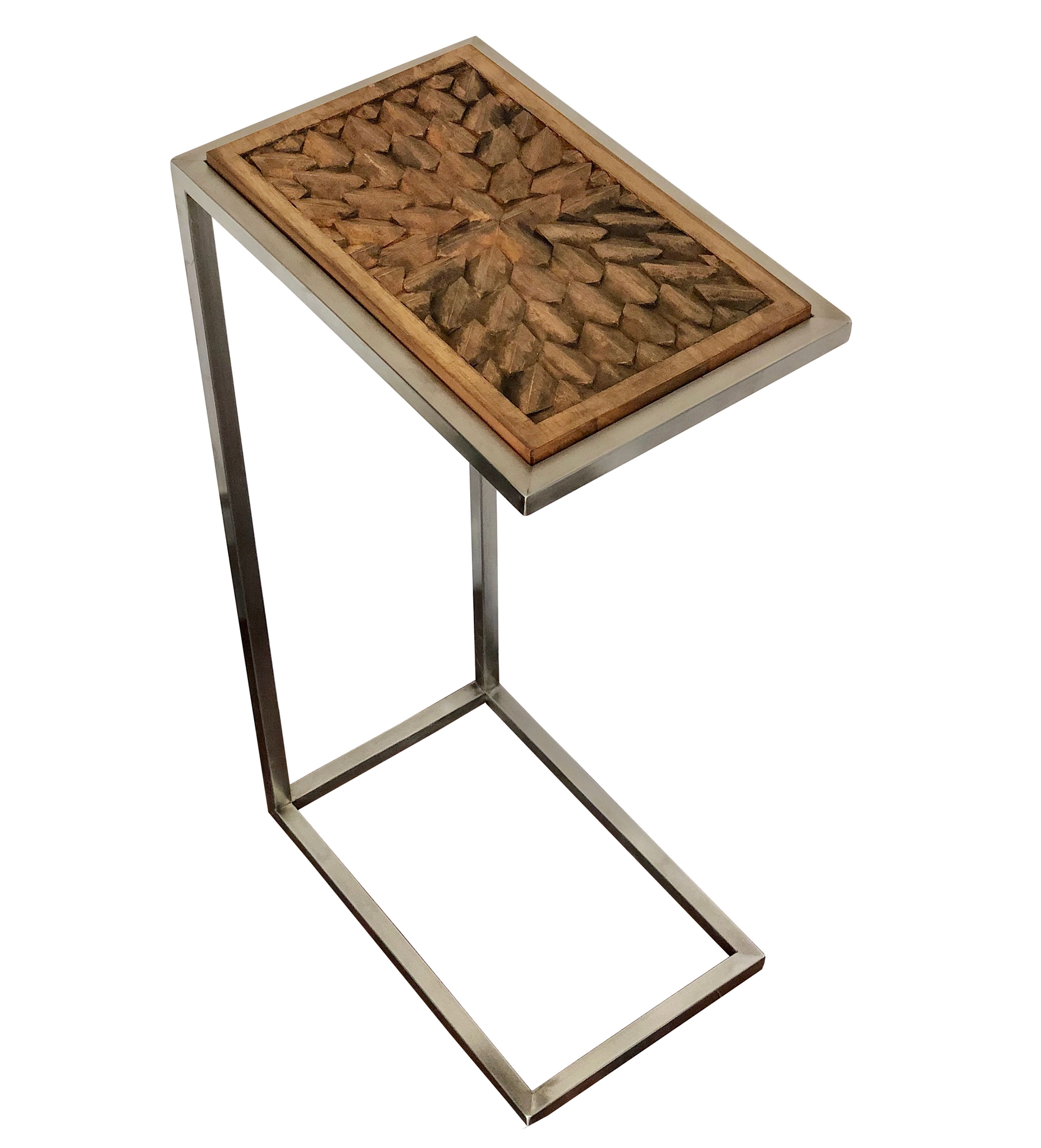 Contemporary Syrian carved table #2036