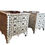 Thumbnail: Mother of pearl Syrian nightstands #1726
