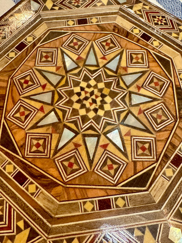 B11 Syrian Mosaic inlay box | Alkhayat Furniture