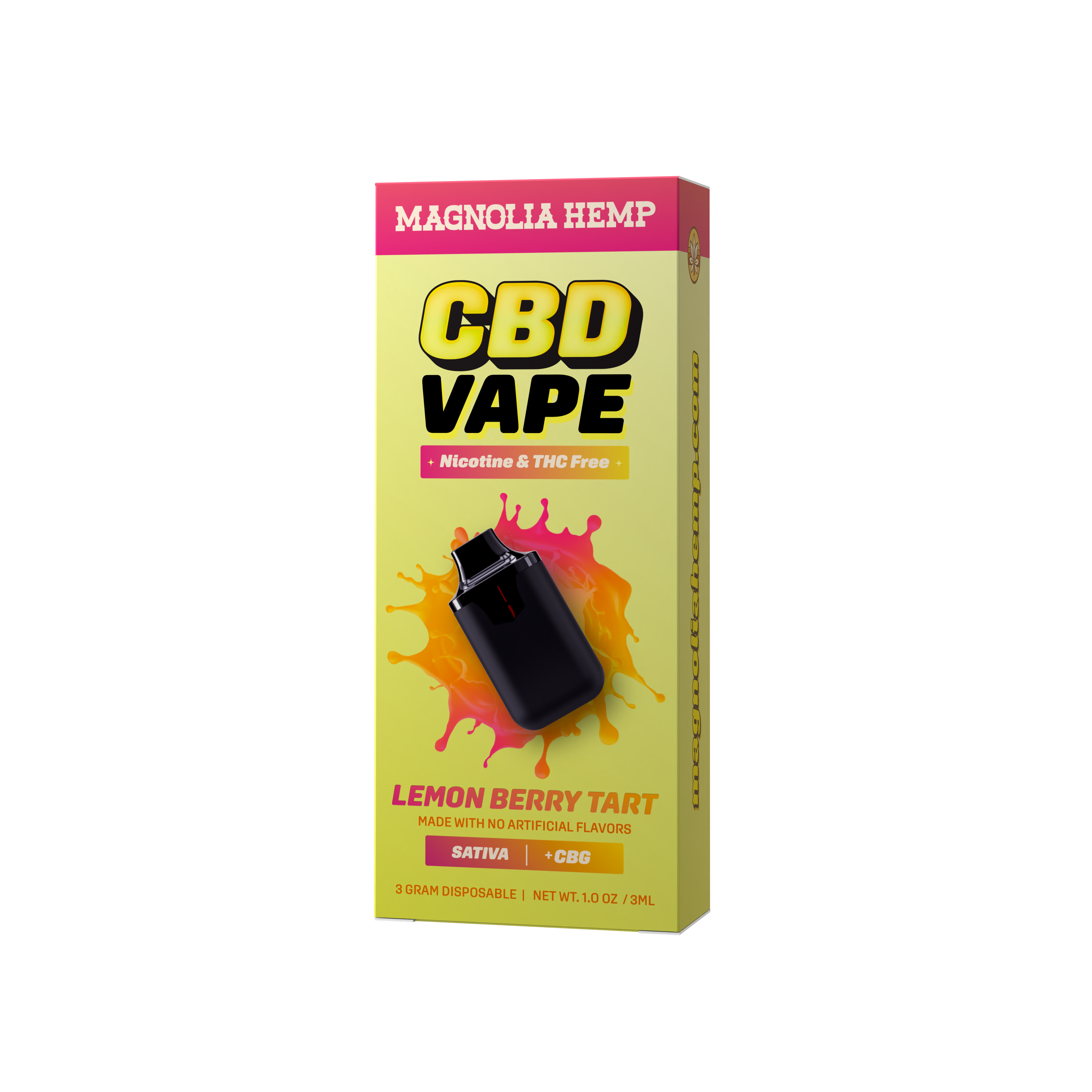THC-FREE Live Resin Vapes (3g Disposable)