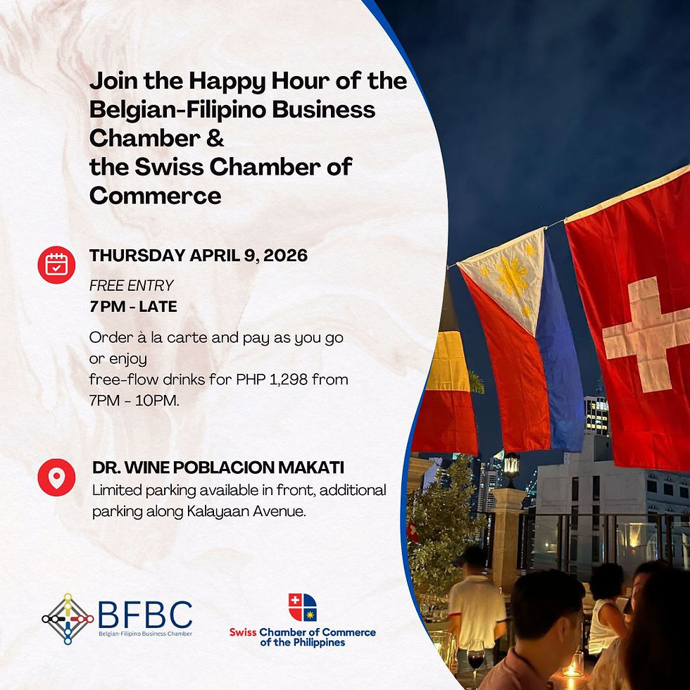 Happy Hour: BFBC Invites Swiss Chamber of Commerce