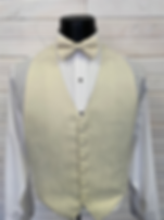 Windsor Paisley Ivory Vest & Bow Tie