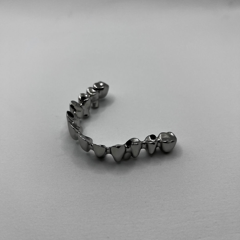 Miniature : Barre implantaire usinée