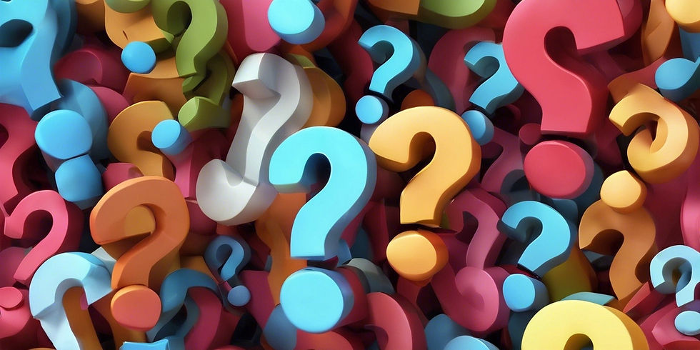 A vibrant collection of multicolored question marks, symbolizing curiosity and the pursuit of answers.