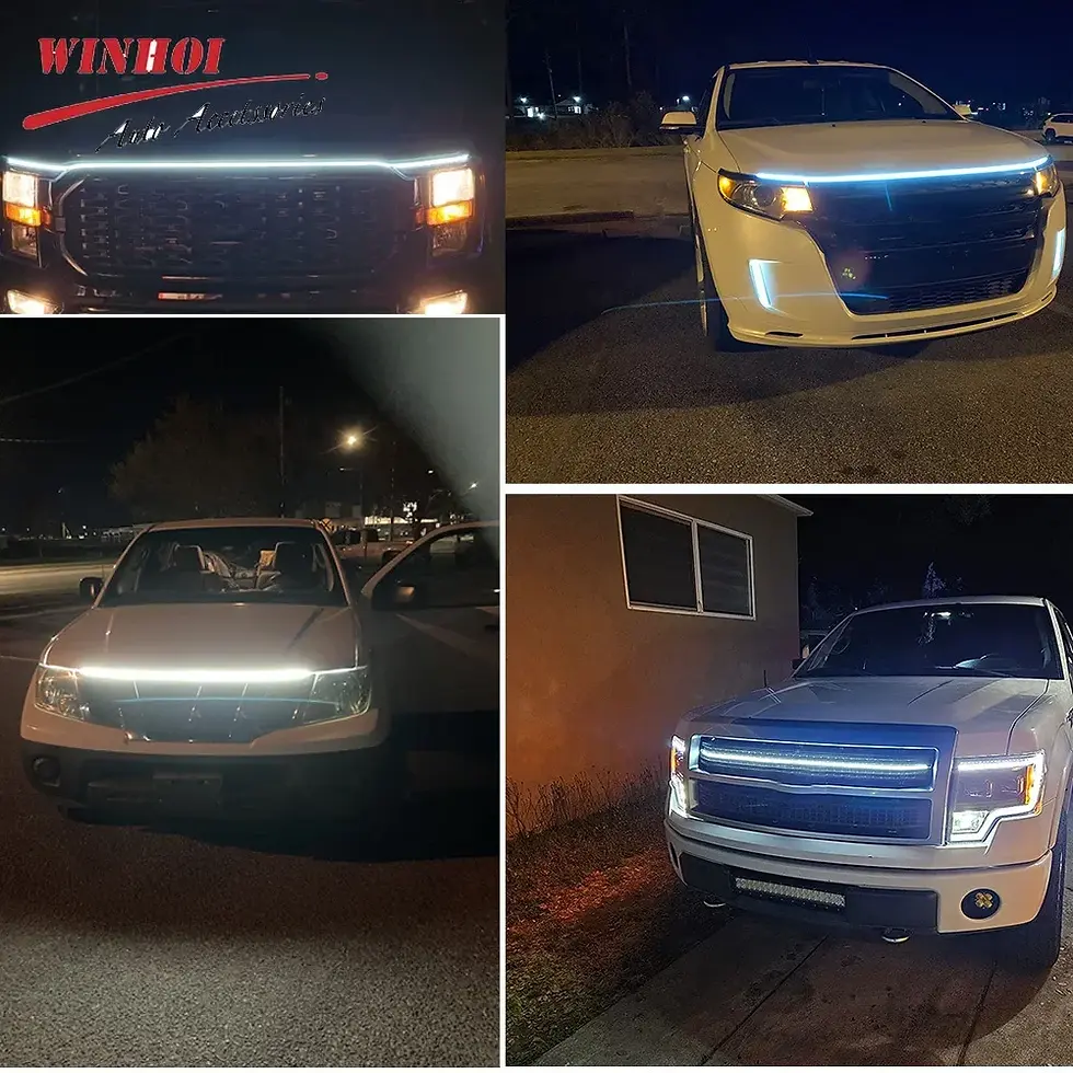 Thumbnail: Flexible LED Car Hood Light Strip with Dynamic Scan Effect