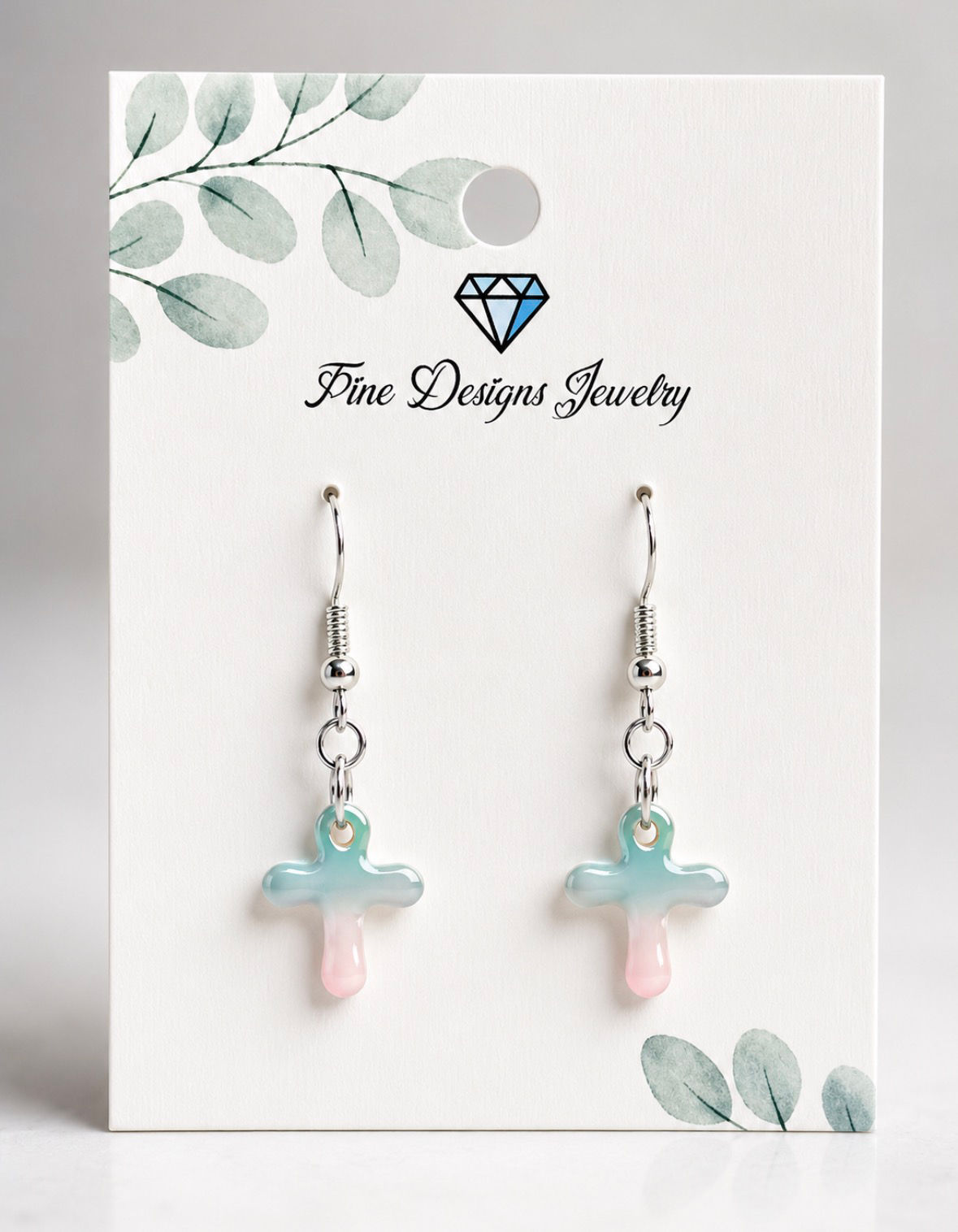 Cross Earrings 