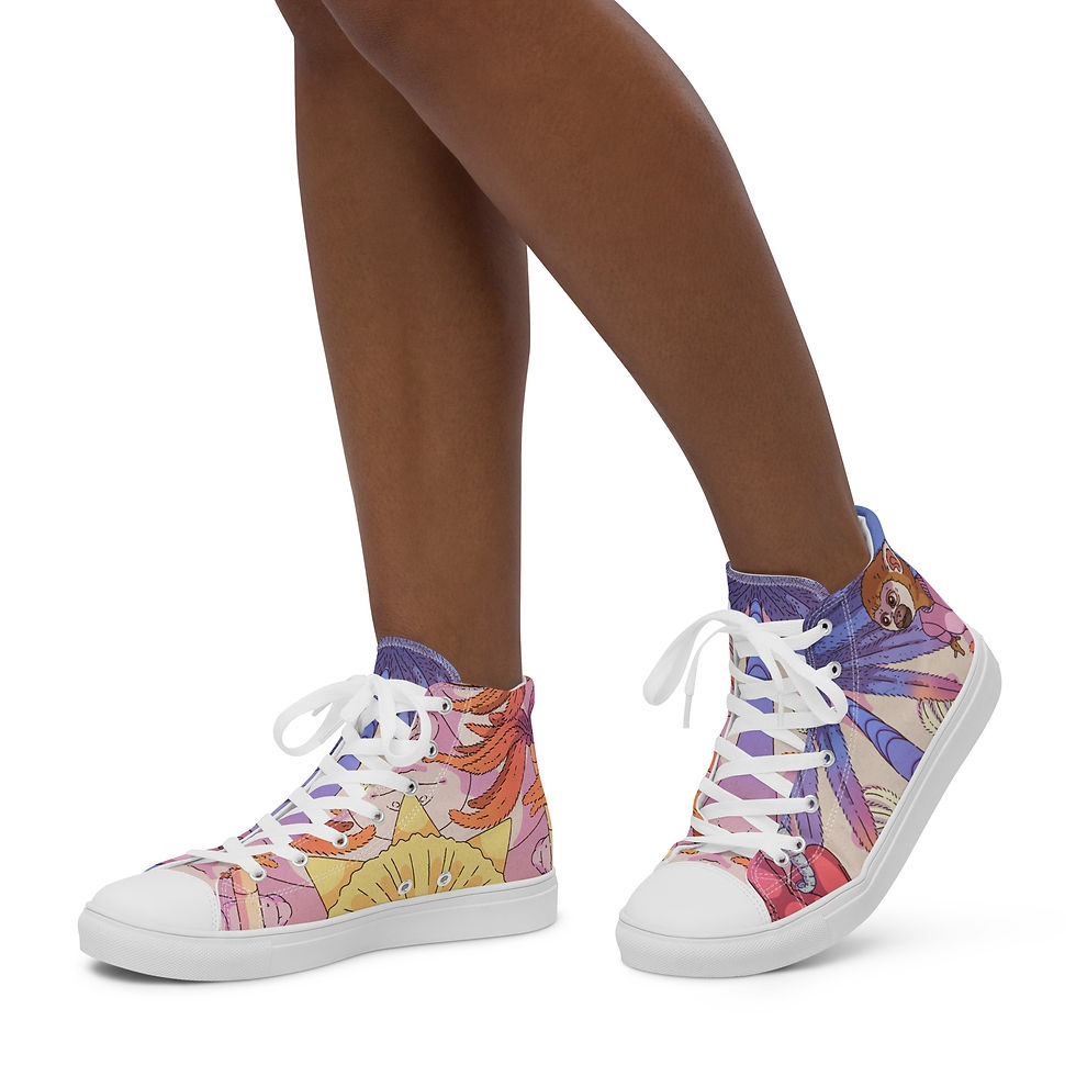 Miniature : Carnival Chaussures montantes en toile pour femme