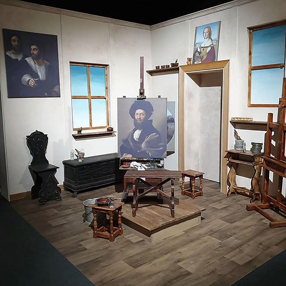 Scenografia Bottega d'Artista 1400