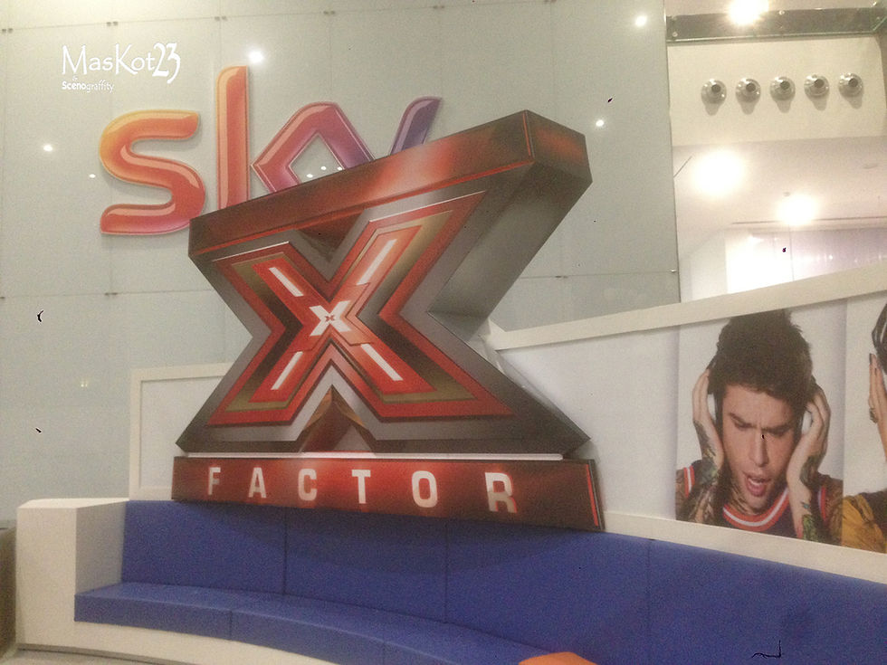 Scenografia X Factor