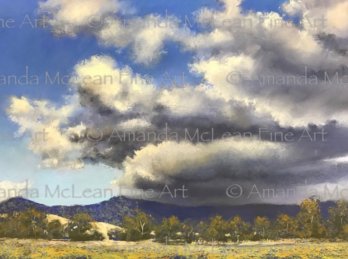 Wee Jasper Cloudscape, NSW