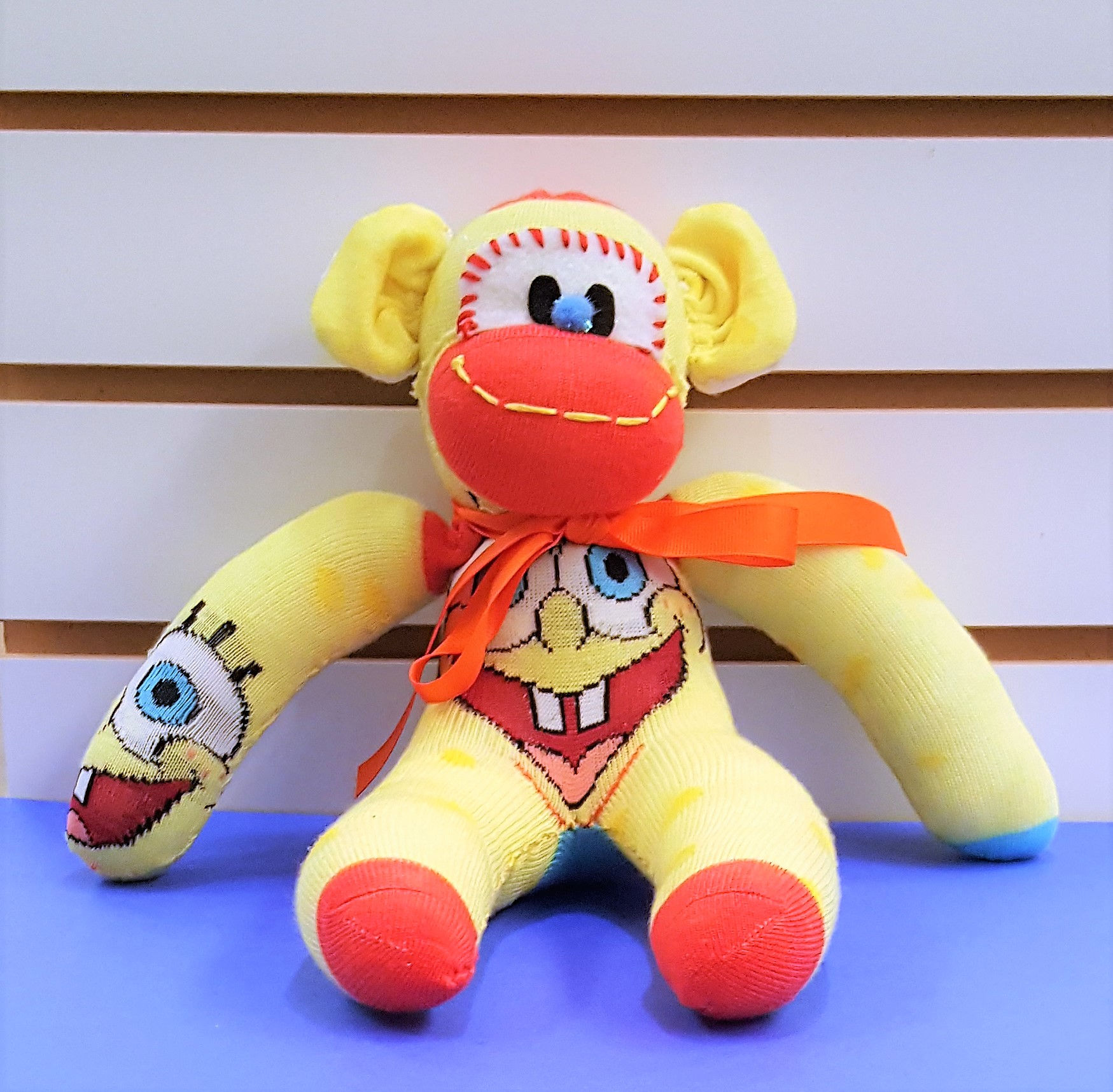 Spongebob Inspired Sock Monkey - Small
