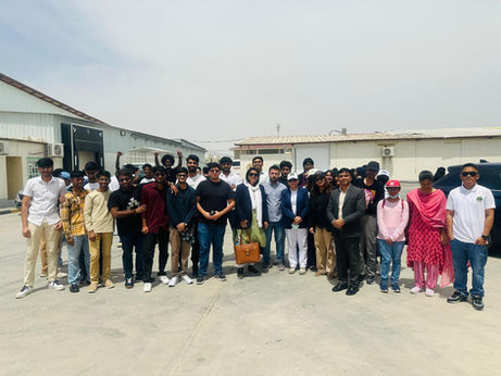 Agrico farm students visit