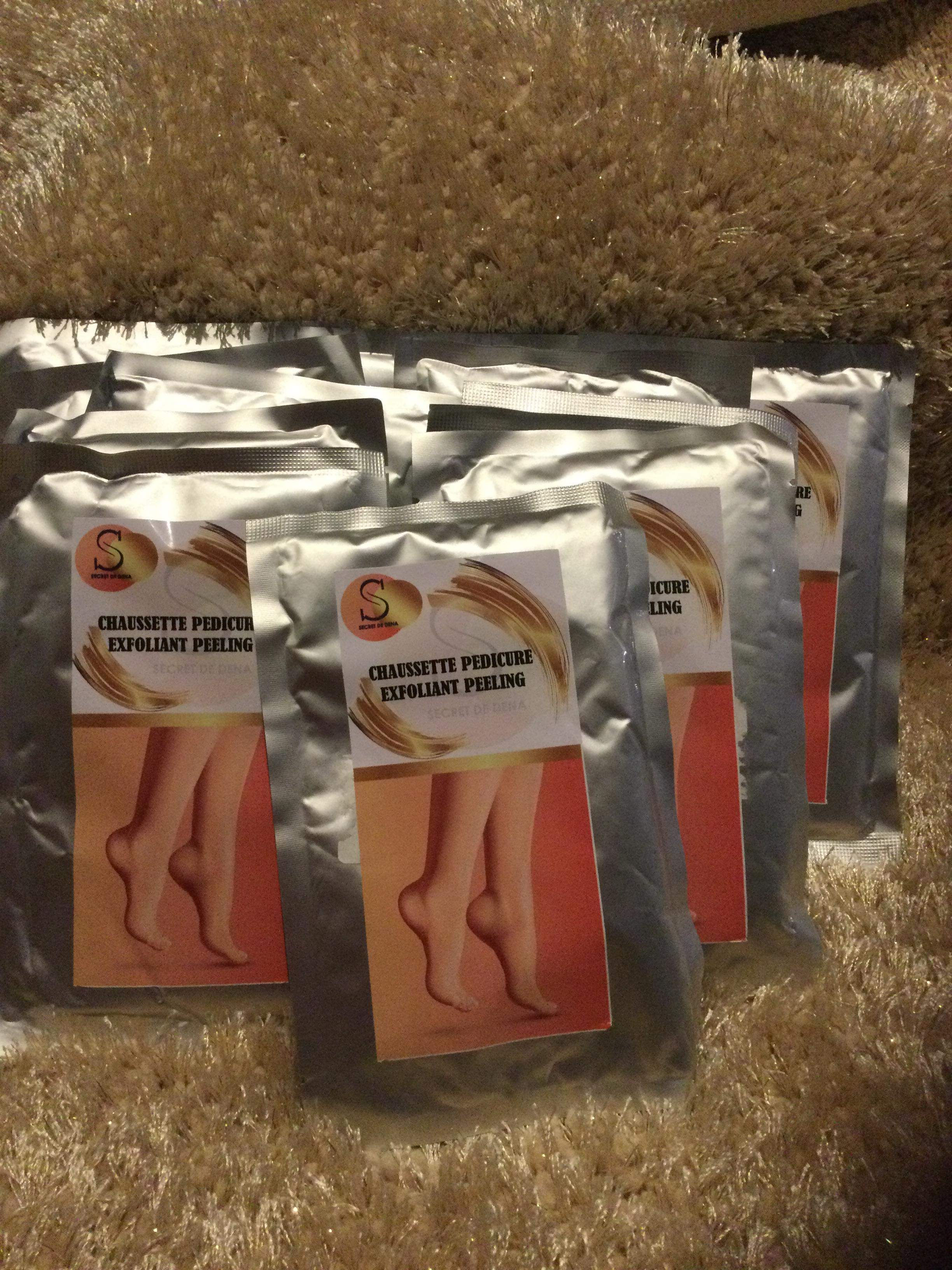 Chaussette pedicure exfoliant peeling