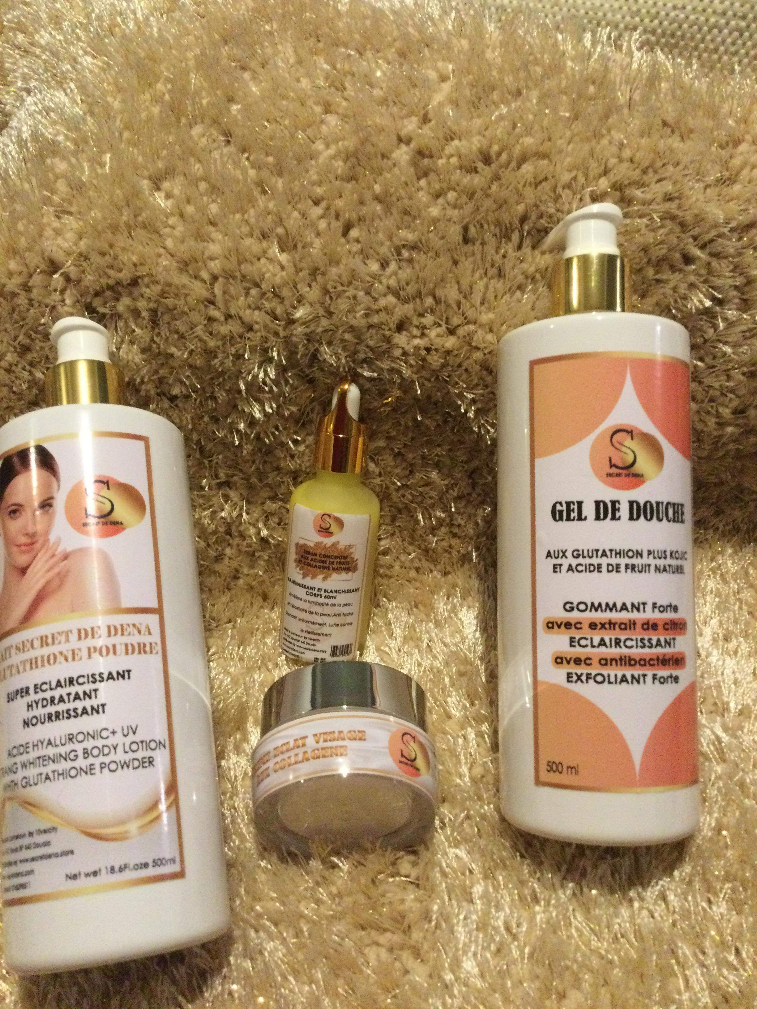 Gamme eclaircissant secret de dena 