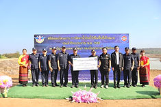 บก.ทท. (นทพ.) โดย นพค.36 สนภ.3 นทพ. / ผบ.นทพ. ส่งมอบโครงการจัดหาน้ำกินน้ำใช้ให้ราษฎร และเพื่อการเกษตร  