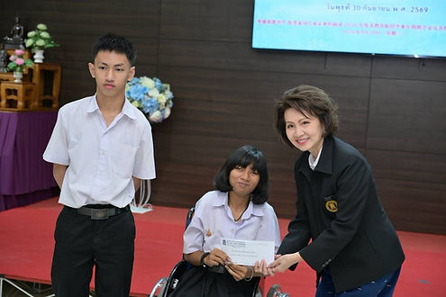 มูลนิธิป่อเต็กตึ๊ง ต่อยอดโอกาส สร้างปัญญาชนคู่คุณธรรมสู่สังคม จัดพิธีมอบทุนฯ ทุกระดับปีสุดท้ายและทุนต่อเนื่องทุกระดับชั้น ปี 69