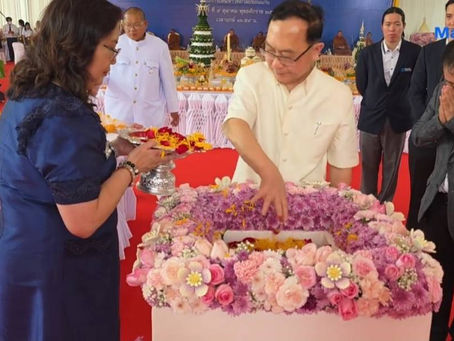 สังคมหมอข่าว : คณะวิทยาศาสตร์ มข. ร่วมพิธีวางศิลาฤกษ์อาคารวิทยาลัยการคอมพิว เตอร์ มหาวิทยาลัยขอนแก่น