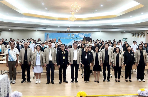 ม.อุบลฯ ให้บริการวิชาการ รพ.พระศรีมหาโพธิ์ พัฒนาศักยภาพด้านธรรมาภิบาล และการใช้เทคโนโลยีดิจิทัล AI