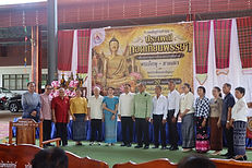 อบจ.อุดรธานี สืบสานประเพณีทอดเทียนพรรษา และจรรโลงวัฒนธรรมอันดีทางพระพุทธศาสนา ณ วัดอัมพวันวิทยาราม