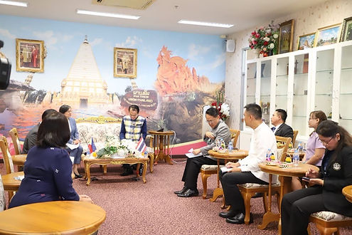 ผู้ว่าฯ อุบลราชธานี ต้อนรับเอกอัครราชทูตฟิลิปปินส์ หารือแนวทางความร่วมมือด้านการเกษตร และแล