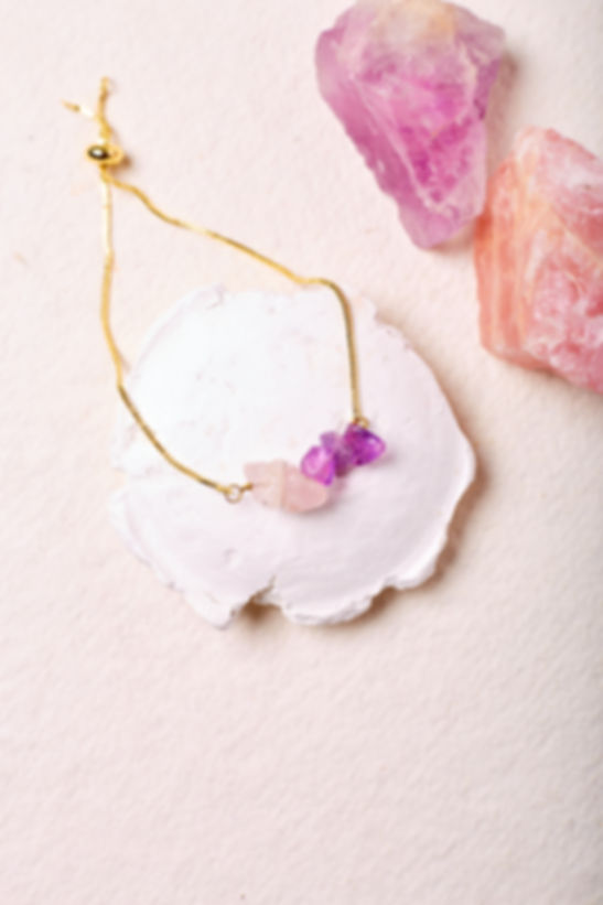 amethyst and rose quartz benefits