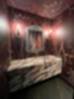 Fantasy bathroom with snakes