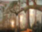 Low country landscape mural