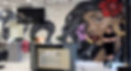 Mural at hair salon