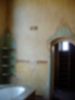 Moroccan style mural