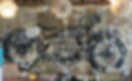 vintage motorcycle mural