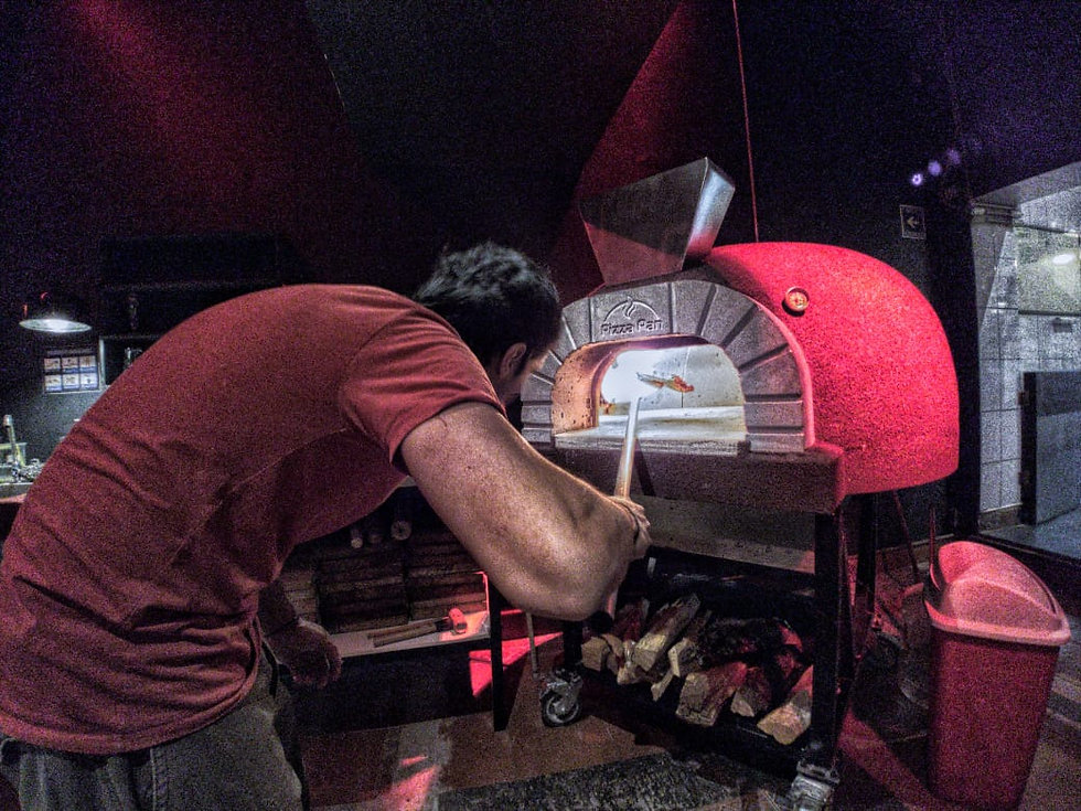 pizza a la leña