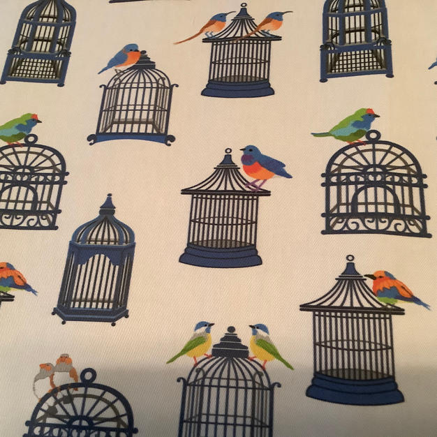 Blue Birdcages