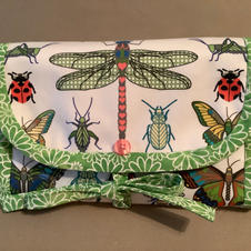 Bugology Cosmetics Case Roll Up Bag