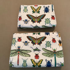 Bugology make-up bags made from Maggy Fifty Five pattern