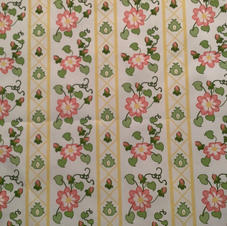 Pink Flower Stripe