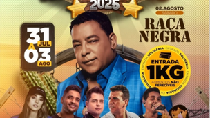 Vem para o Rodeio Show 2025! Nerópolis prepara 4 dias de festa com shows e entrada solidária
