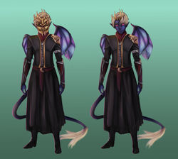 DnD Tiefling design