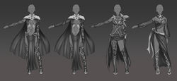 Character outfit sketches