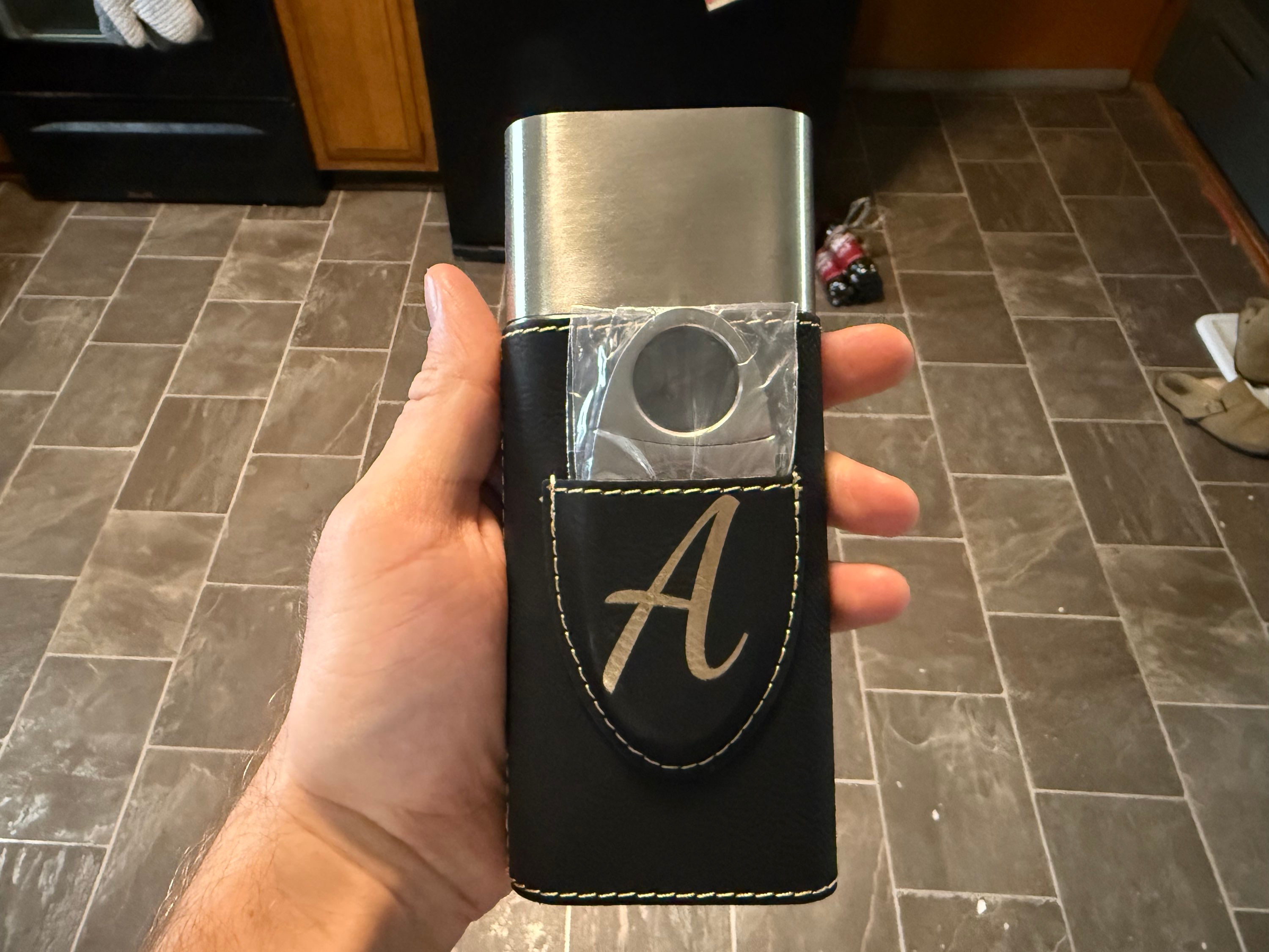 Leatherette Cigar Holder