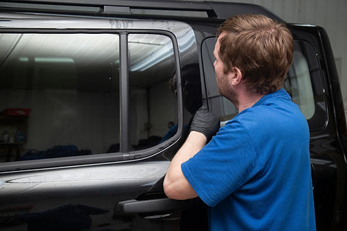 Tinting of car windowsWindow film for car.jpg